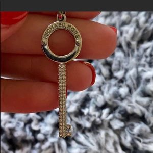 Michael Kors long key necklace
